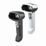 Zebra DS2208 white n black standing