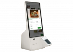 Clover kiosk countertop side