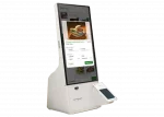 Clover kiosk countertop side